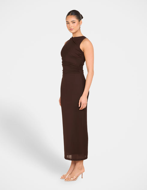 Frika Wrap Detail Maxi Dress